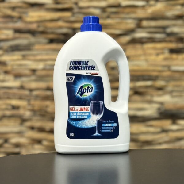 Апта гел за съдомиялна 1500мл.
