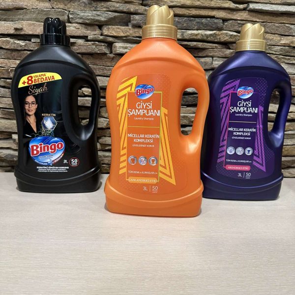 Бинго течен препарат за пране 3л.